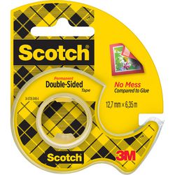 Scotch™ scotch® dobbeltsidet tape, 12 mm x 6,3 m
