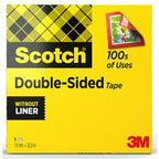 Dobbeltklæbende tape Scotch 665 19mmx33m