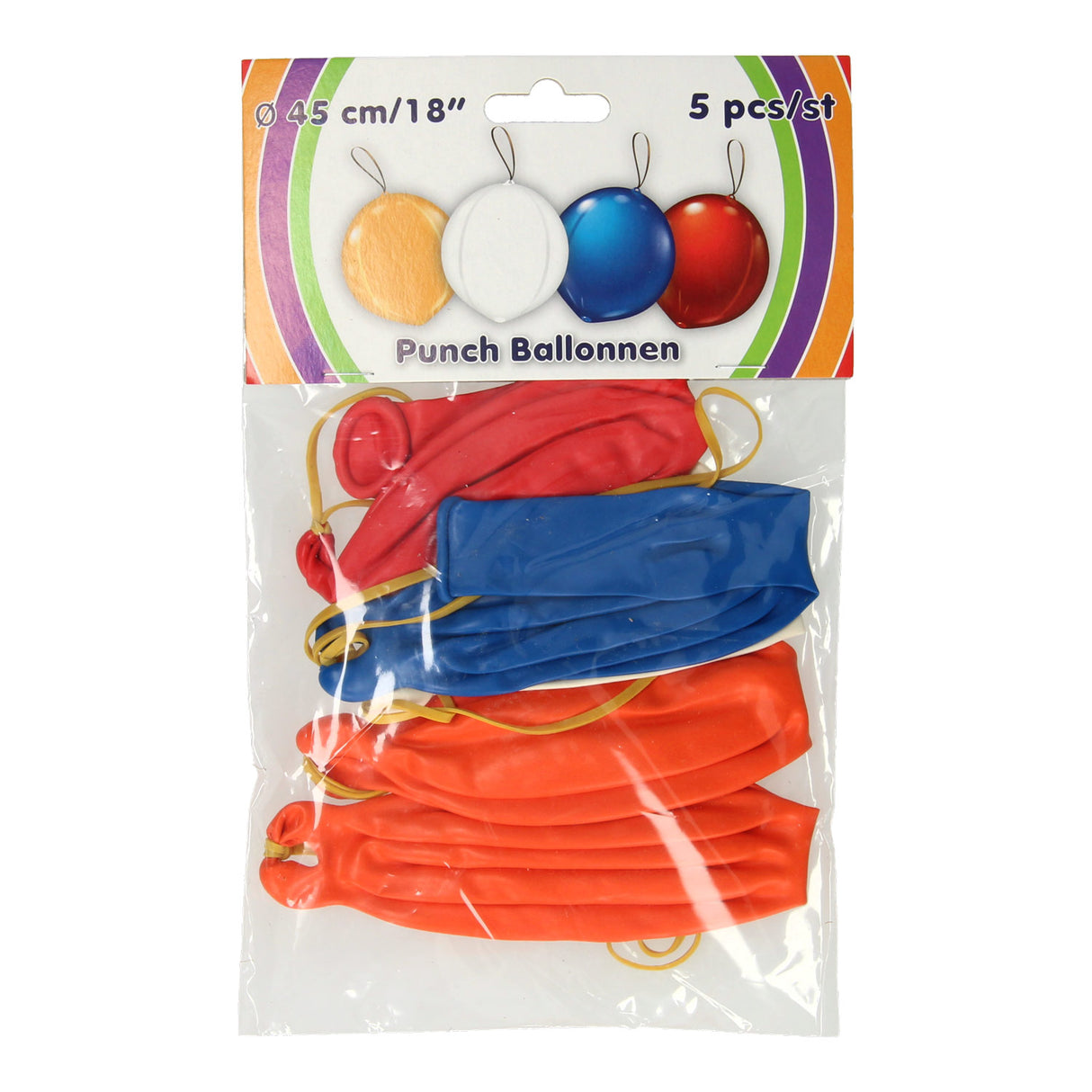 Punch balloner 45 cm, 5 ..