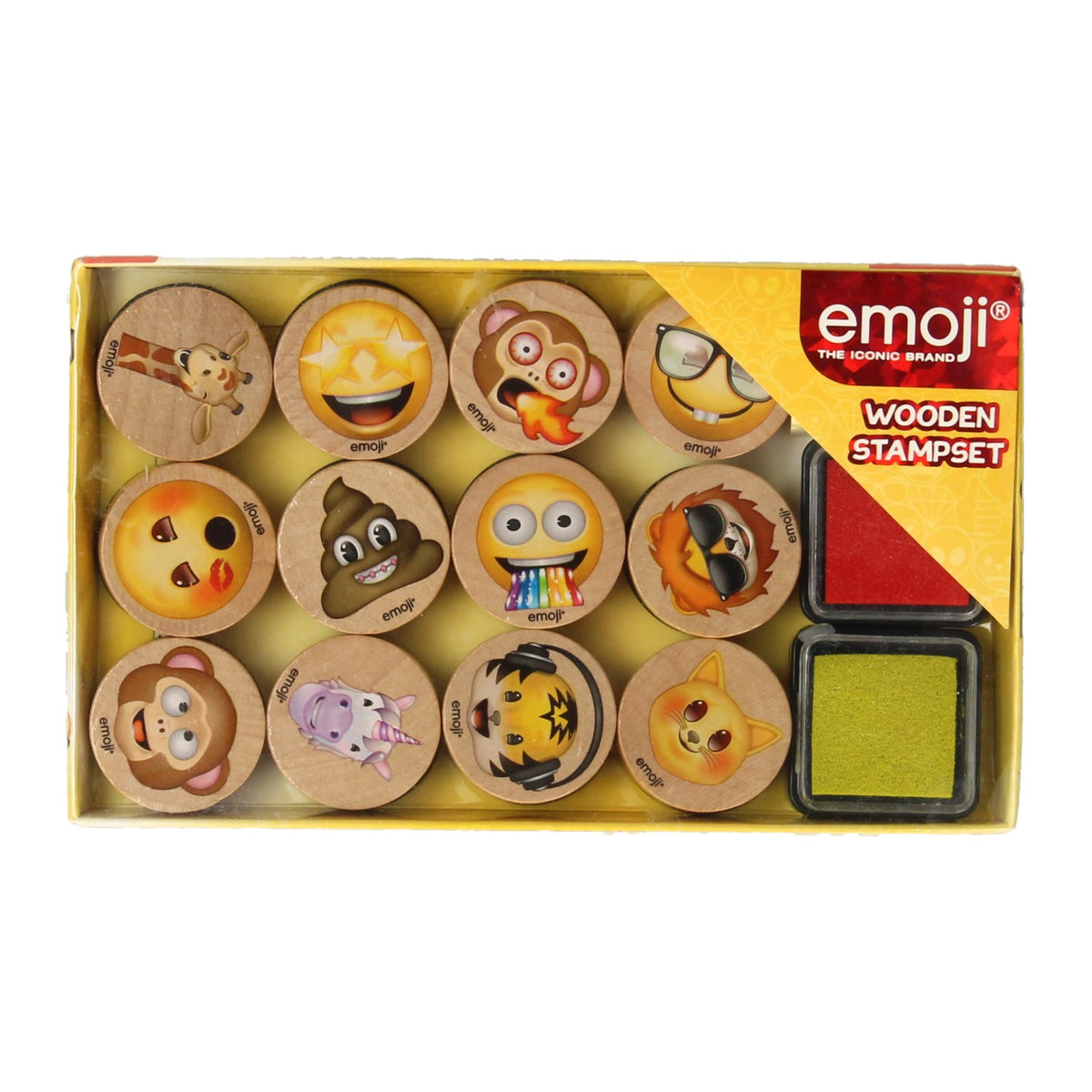 Emoji -træstempelsæt