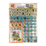 Pic sticker sæt minions, 190 stk.