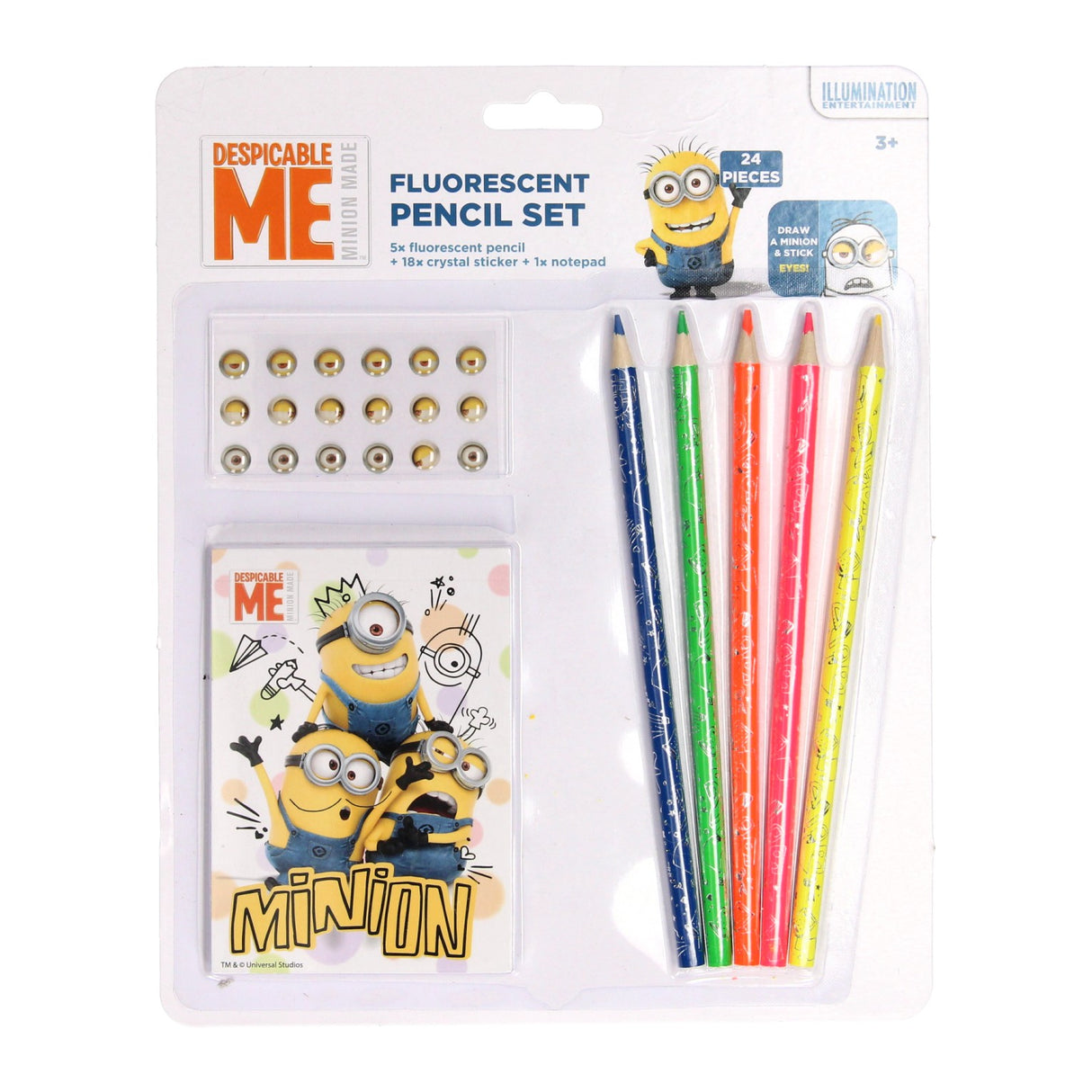 Minions håndværkssæt, 24 dele.