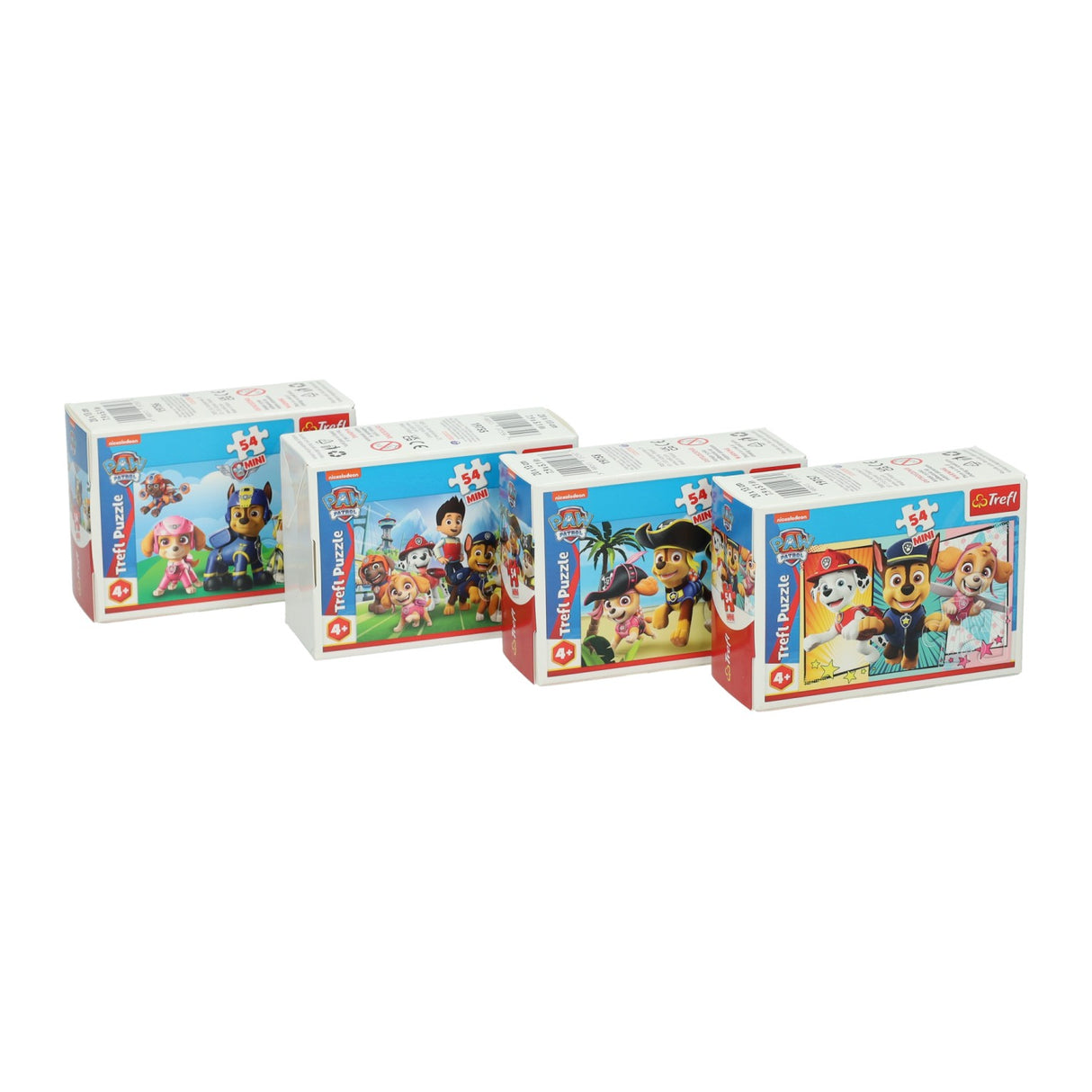 Paw patrulje minipuslespil, 54 stk.