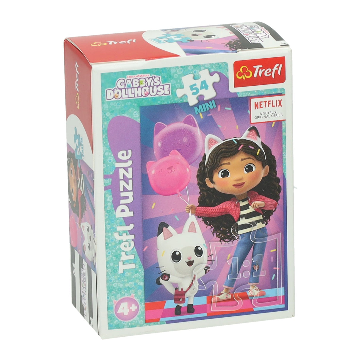 Mini puslespil gabby, 54 stk.