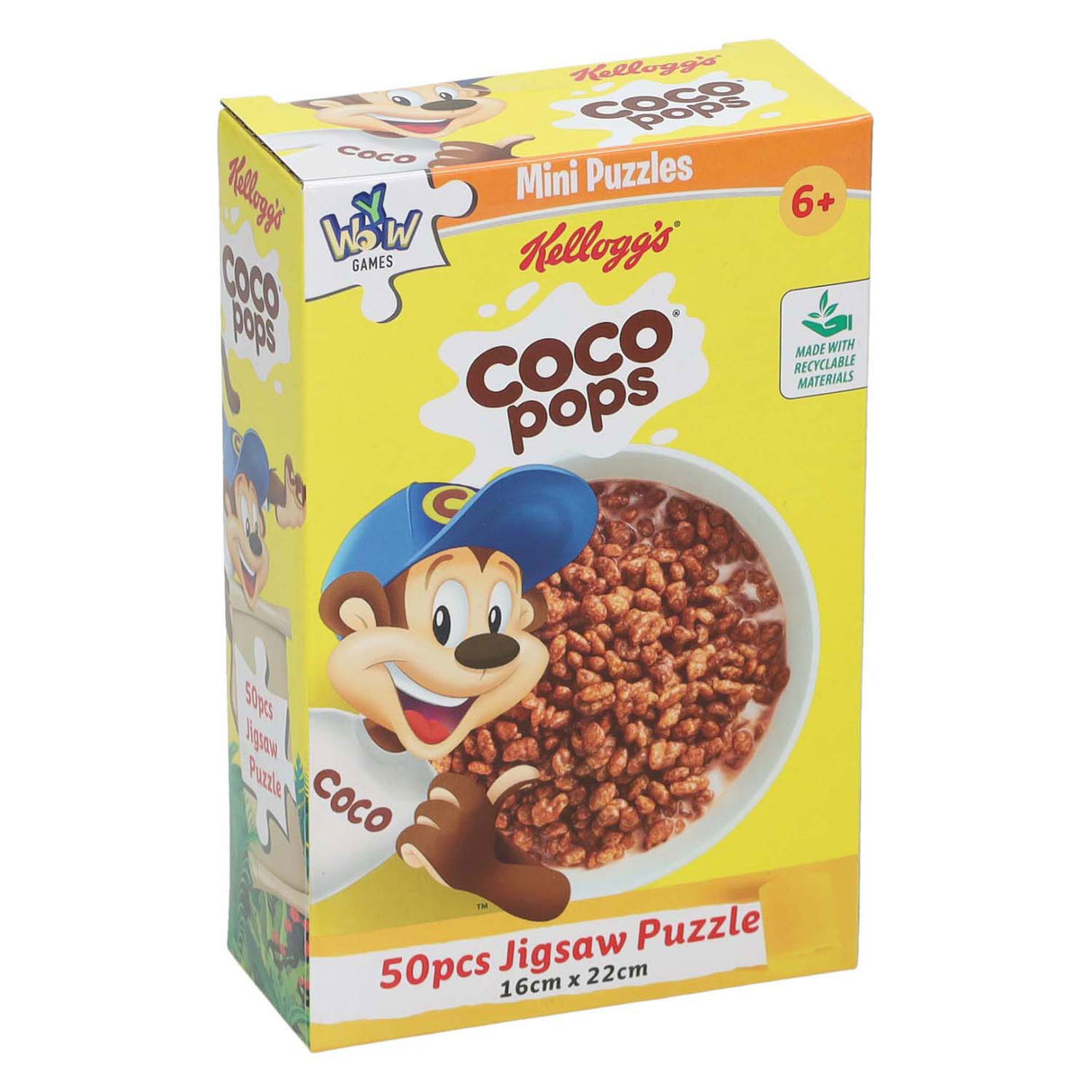 Mini puslespil kellogs - 50 stk.