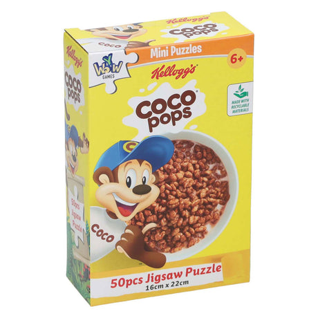 Mini puslespil kellogs - 50 stk.