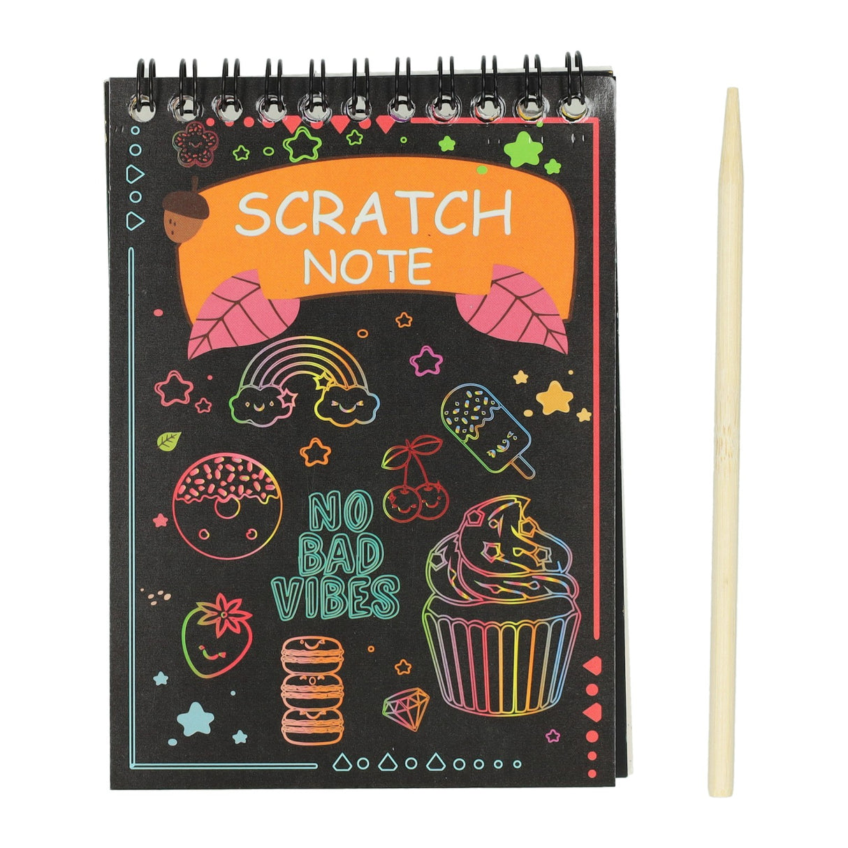 Scratch notesbog - 10 ark