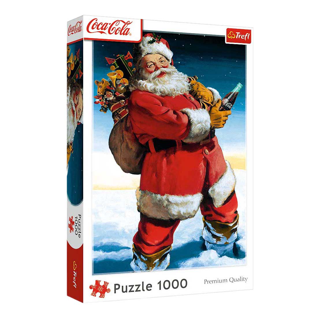 Intro julepuslespil coca cola i sneen - 1000 stk.