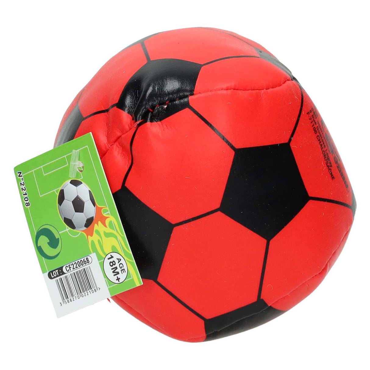 Blød fodbold farve