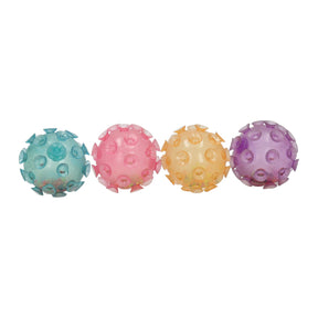 Prikker glitter squeeze bold med bolde - 8cm