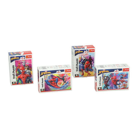 Mini puslespil spiderman - 54 stk.