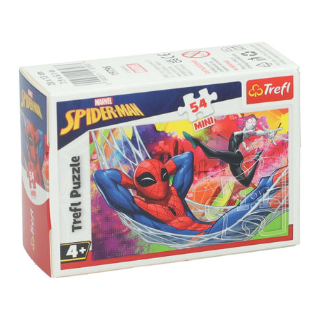Mini puslespil spiderman - 54 stk.