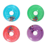 Donut fyldt med glitter 50gr - 6cm