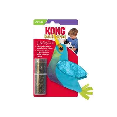 Kong Kolibrie med catnip genopfyldelig