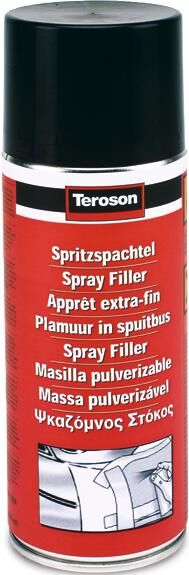 Teroson sprayfiller, porefri sprøjtning på ru overflader. teros.spray filler400ml spruehdose