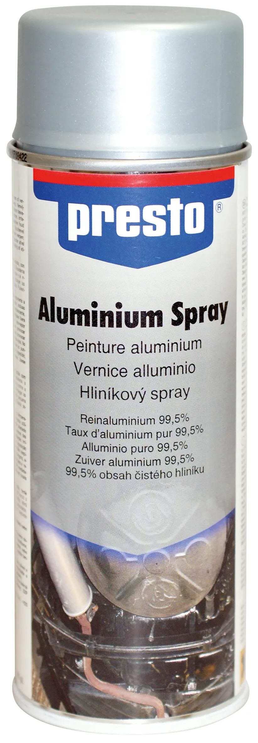 Presto aluminium spray aluminium spray a400 400ml