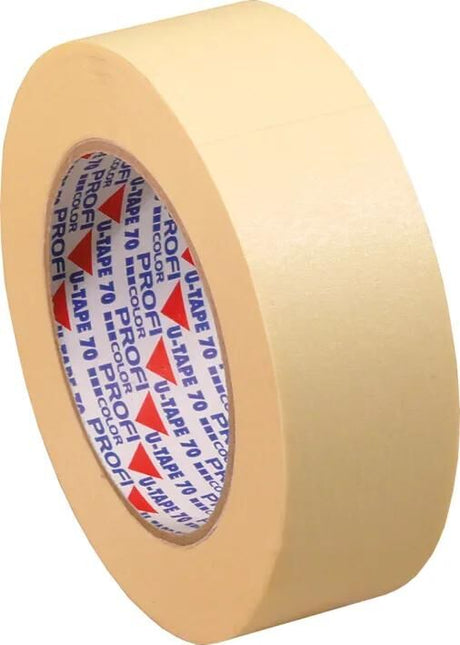 Profi farve afdækningstape u-tape 70 afdækningstape 70 b= 50mm 50m hjul