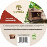 Utopia Vogel fodringshus brændt Douglas Wood
