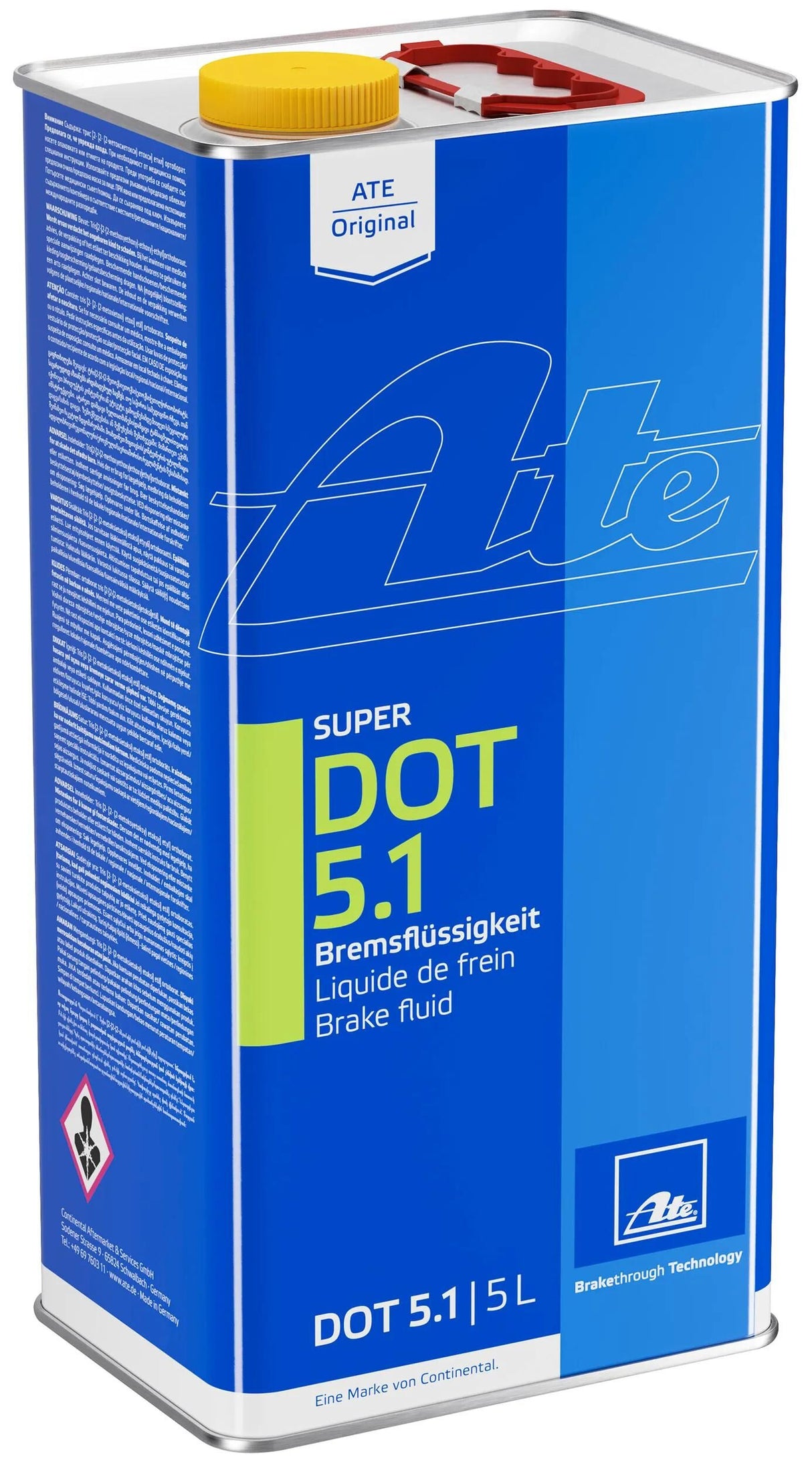 Spiste bremsevæske super dot 5.1 bremsevæske 5 l super dot 5.1