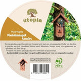 Utopia jordnøddesmør Spot Holder brændt Douglas Wood