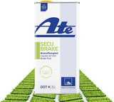 Spiste bremsevæske secubrake dot 4 bremsevæske 5 ltr. sikker bremse prik 4