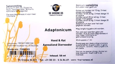 Grøn os adaptonicum hunde kat