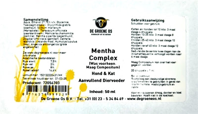 Green Os Mentha Complex Cat