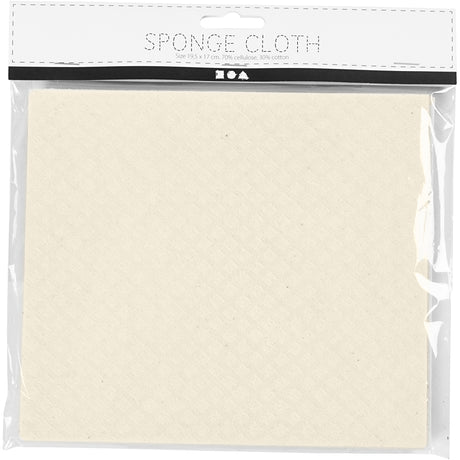 Creativ virksomhed https: www.cchobby.nl svampe-klud-størrelse-17x19-5-cm-off-white-3-piece-1-box