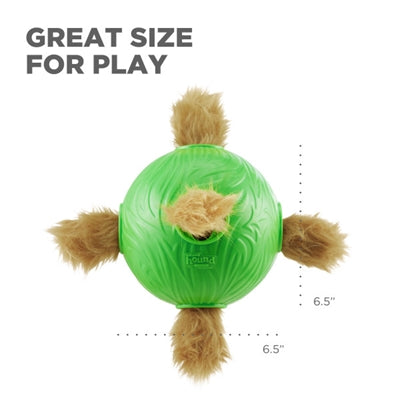 Udadvendt jagthund nina ottosson hund snuffle n' treat ball green