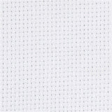 Creativ Company Aida White 70 firkanter pr. 10 cm, 50x50 cm