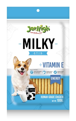 Jerhigh Jerhigh Milky Stix med kylling og vitamin E