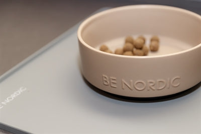 Trixie be nordisk hundefoder skål keramisk gummi taupe