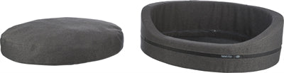 Trixie Dog Basket CityStle Oval Home Edition mørkegrå