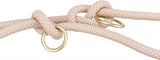 Trixie blød reb hundesnor justerbar pink lys pink