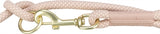 Trixie blød reb hundesnor justerbar pink lys pink