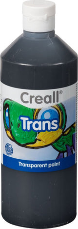 Creall vinduesmaling trans sort 500ml | 1 flaske