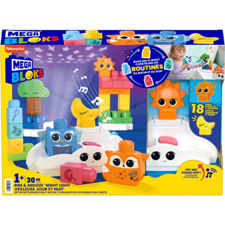 Fisher-Price Mega Bloks Rise & Snooze natlampe