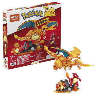 Mattel Pokemon Mega Charmander Evolution Set