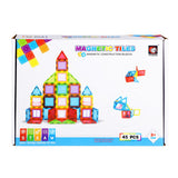 Science magnetiske fliser - 45 stk 6,5 cm