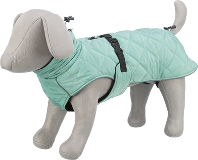 Trixie citystyle be eco dog coat oslo genbrugt jadegrøn