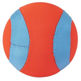 Chuckit! mega amfibiebold - hundelegetøj - hundebold - chuckitbold - flydende - til i vandet - orangeblå - ø 11,5 cm