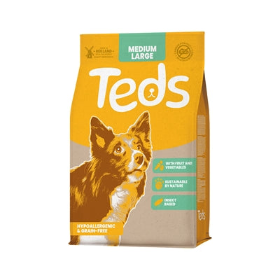 Teds insektbaseret voksenmedium stort bredt