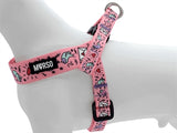 Morso mini hundesele justerbar genanvendt sød tweet pink