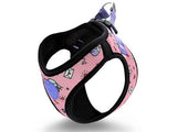 Morso hundesele body mesh genbrugt sød tweet pink