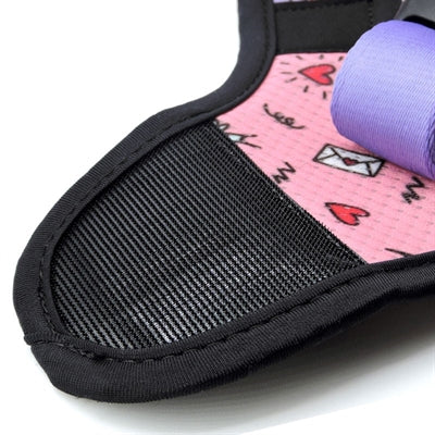 Morso hundesele body mesh genbrugt sød tweet pink
