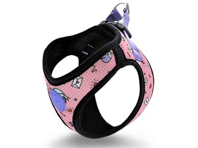 Morso hundesele body mesh genbrugt sød tweet pink