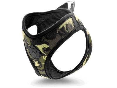 Morso hundesele body mesh genanvendt fuld metal hund brun