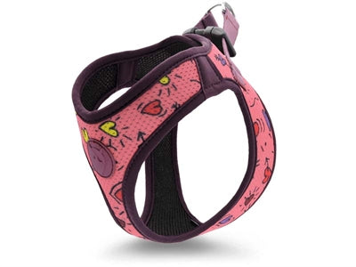 Morso hundesele body mesh genanvendt pink tænk pink