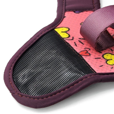Morso hundesele body mesh genanvendt pink tænk pink