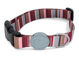 Morso hundehalsbånd genbrugt skyline rød pink
